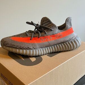 Yeezy Boost 350 V2 with Orange and Gray NIB sz 13